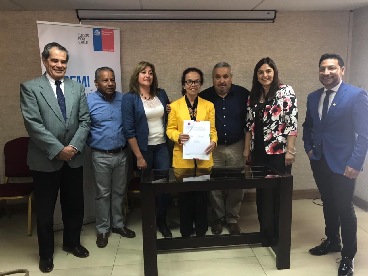 Municipios de Atacama firman acuerdo para iniciar proceso de colaboración para la Nueva Educación Pública