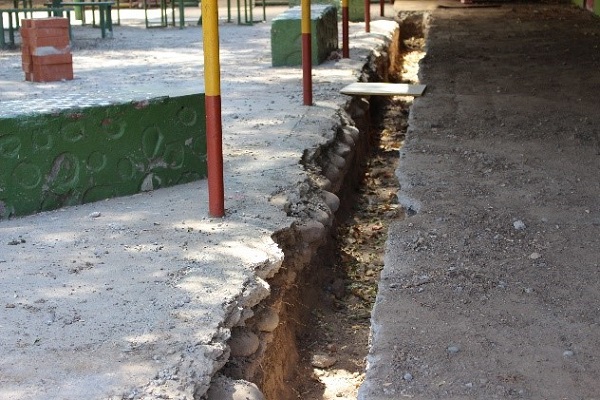 SLEP Barrancas realizó obras de mejoramiento de infraestructura en escuelas de Cerro Navia en época estival
