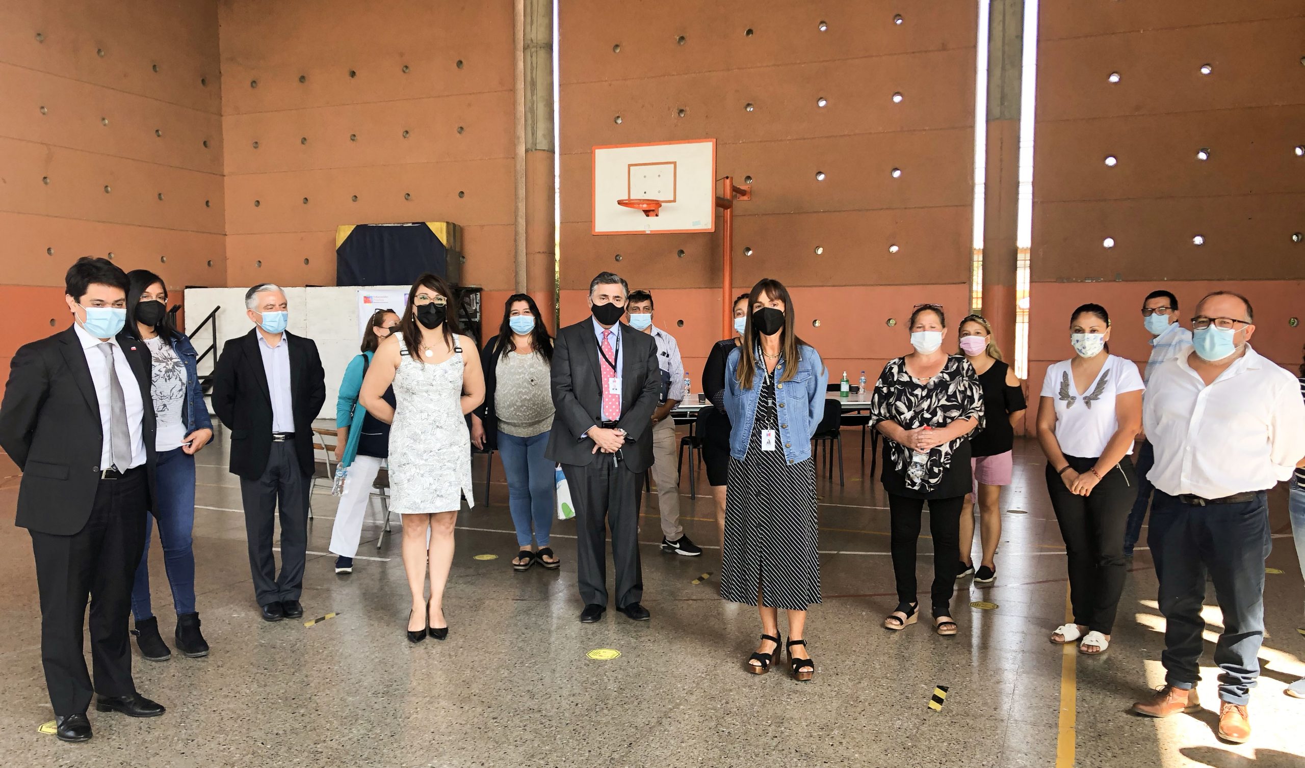 Autoridades de educación y Colegio de Profesores verifican implementación de protocolos para el inicio de clases