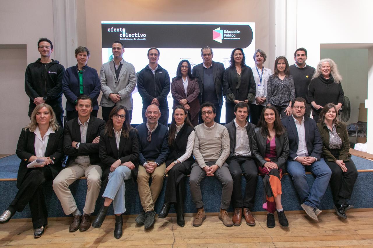 La Dirección de Educación Pública y el fondo Efecto Colectivo formalizaron acuerdo con 21 organizaciones educativas