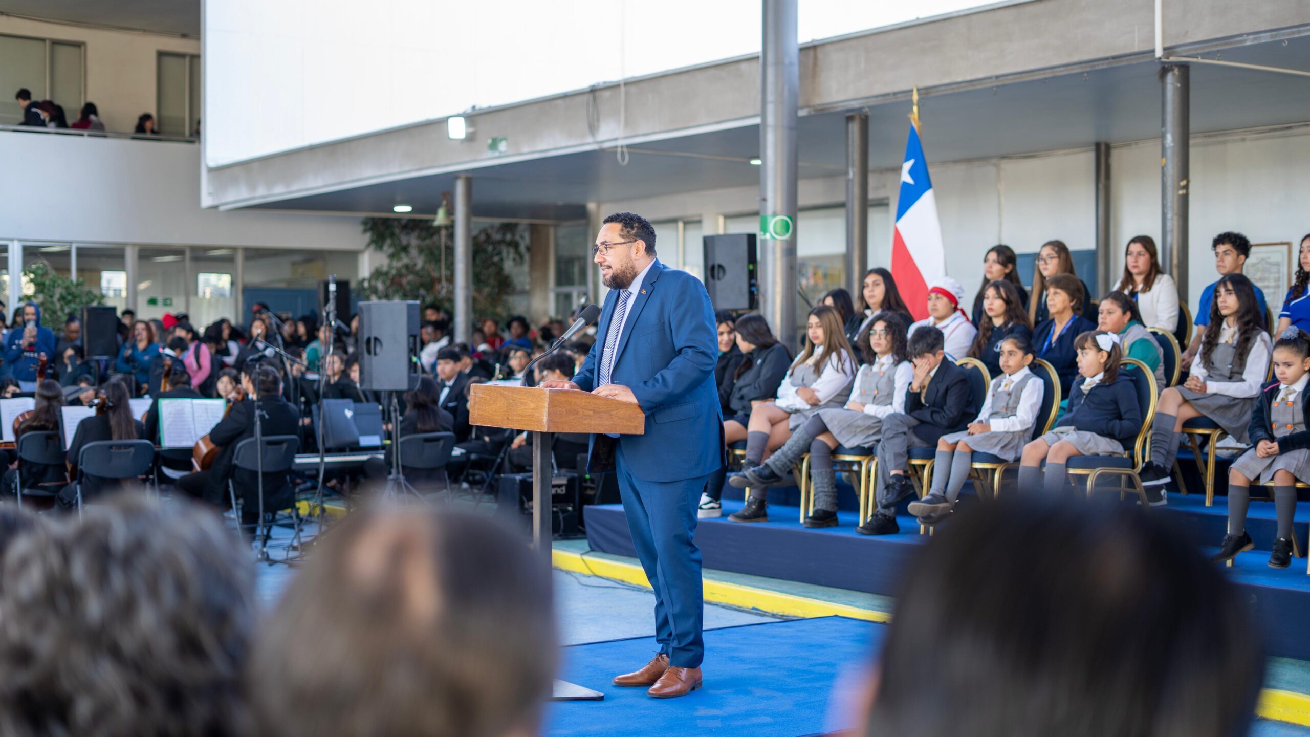 Autoridades del Mineduc inauguraron el año escolar 2025 el Liceo Santa Teresa del Carmelo