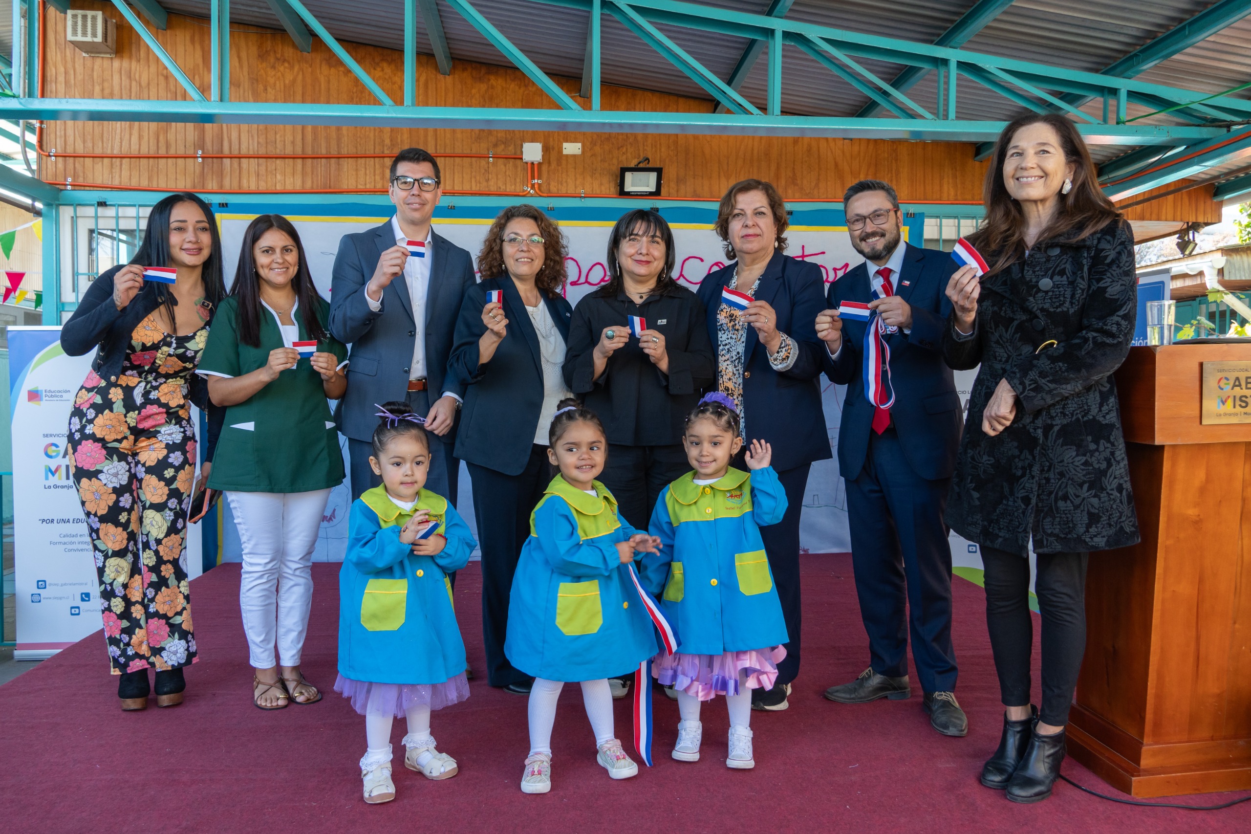 Sala Cuna y Jardín Infantil «Pequearte» del SLEP Gabriela Mistral inició año escolar parvulario con inauguración de obras de mejoramiento
