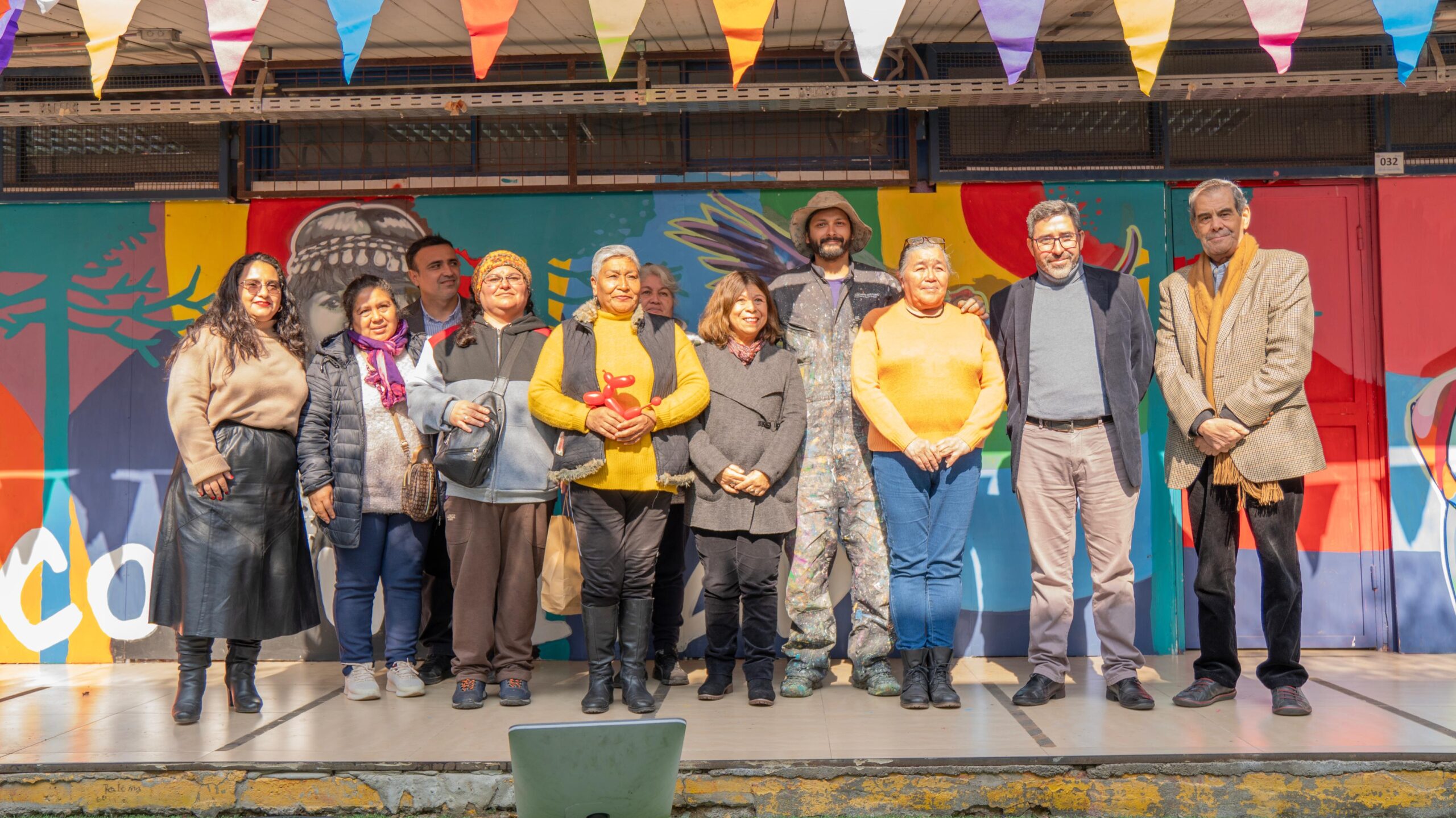 DEP celebra la semana de la Educación Artística con las y los estudiantes de la Escuela Violeta Parra de La Pintana