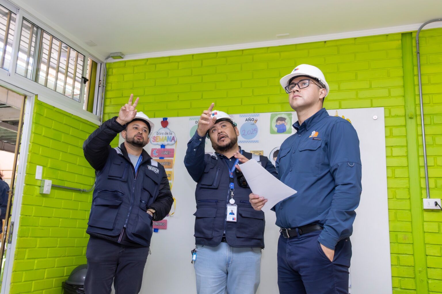 SLEP Iquique: Avanzan obras de conservación en el Colegio Eduardo Llanos