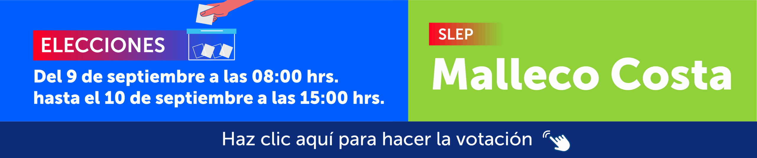 Banner SLEP Malleco Costa Banner slep malleco costa