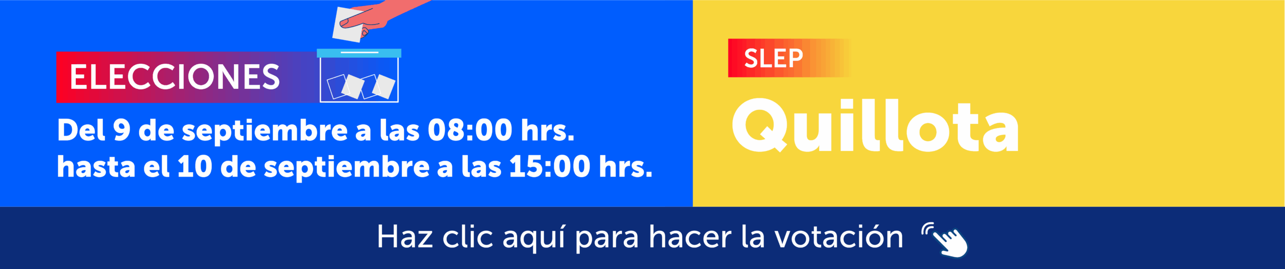 Banner SLEP Quillota Banner slep quillota