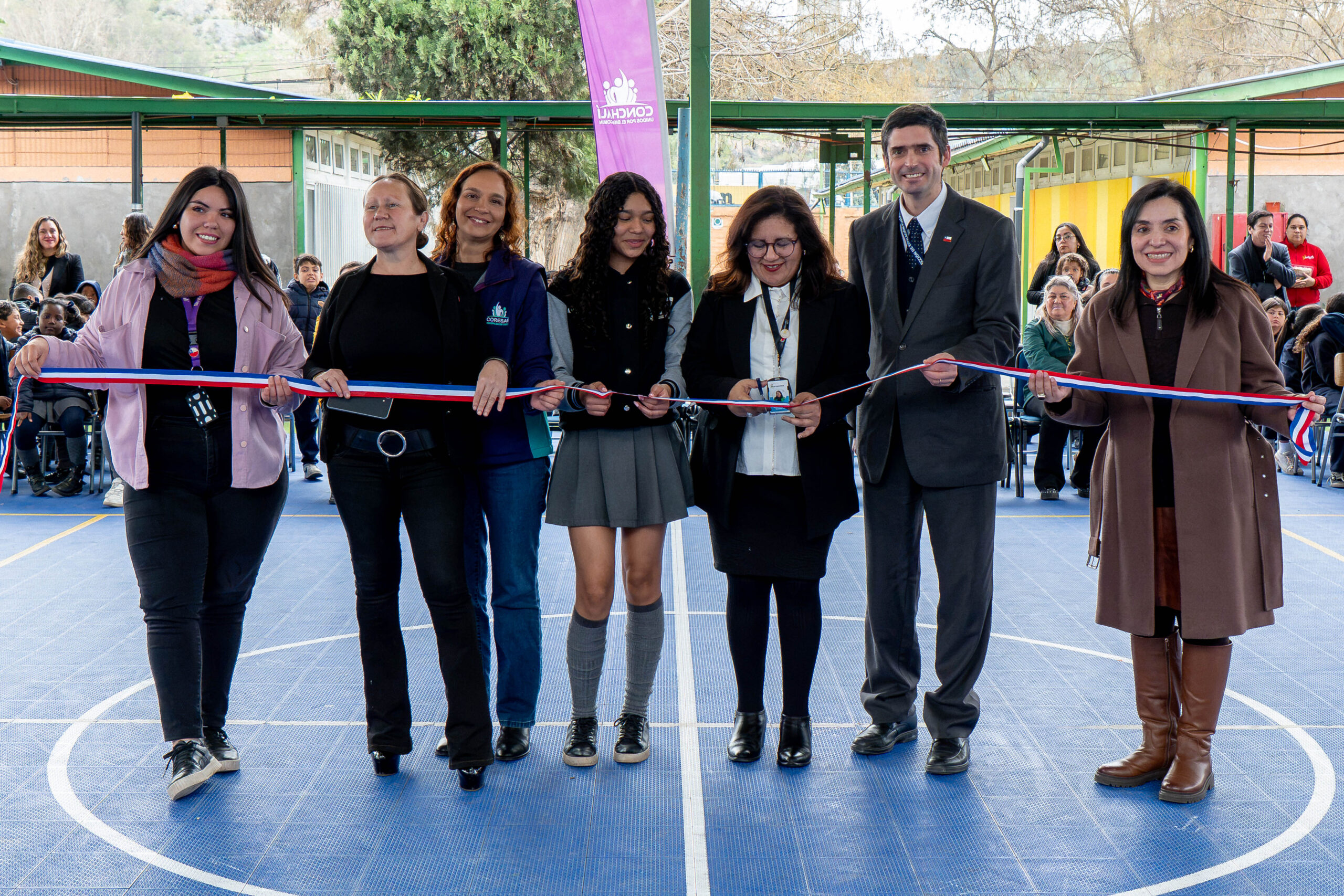 Inauguración Proyecto de Conservación en Escuela Eusebio Lillo SLEP Los Libertadores
