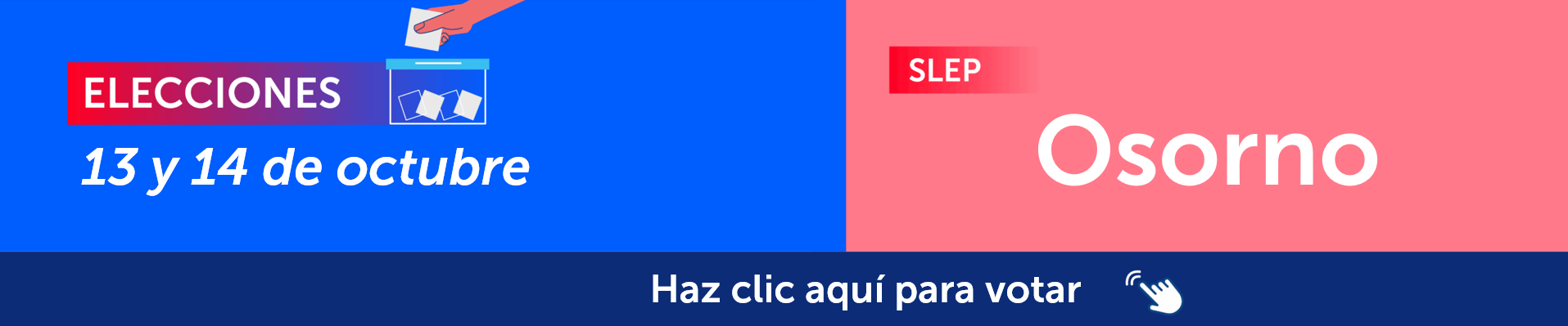 Banner votación cdl osorno